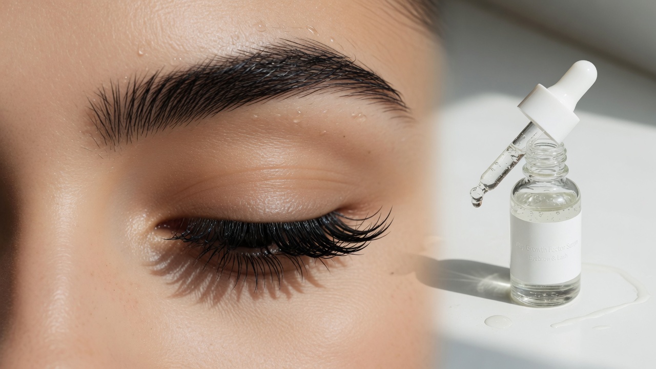 Editorial photograph related to May Growth Factor For Eyebrows And Eyelashes: May Growth Factor for Eyebrows and Eyelashes